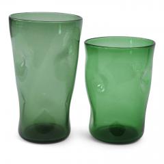  Empoli Italian Green Glass Vase - 1437280