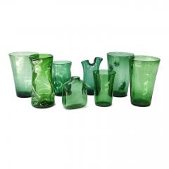  Empoli Italian Green Glass Vase by Empoli - 1427758