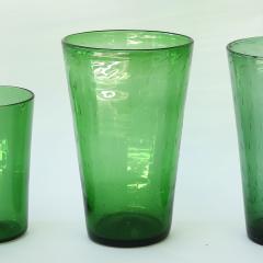  Empoli Italian Green Glass Vase by Empoli - 1428400