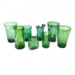  Empoli Italian Green Glass Vase by Empoli - 1428424
