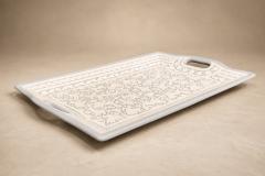  Ensamble Artesano Large Hummingbird Decorative Tray Lacquered Wood Ensamble Artesano - 4612090