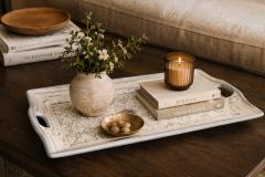  Ensamble Artesano Large Hummingbird Decorative Tray Lacquered Wood Ensamble Artesano - 4612093