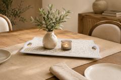  Ensamble Artesano Large Hummingbird Decorative Tray Lacquered Wood Ensamble Artesano - 4612097