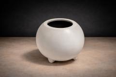  Ensamble Artesano Meche Pot in Clay painted in White Ensamble Artesano Tonala Mexico - 4599775
