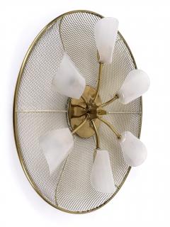  Erco Leuchten Large Mid Century Modern Flush Mount or Sconce by Erco Leuchten Germany 1960s - 4757287
