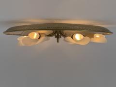  Erco Leuchten Large Mid Century Modern Flush Mount or Sconce by Erco Leuchten Germany 1960s - 4757293