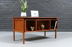  Erik Brouer Erik Brouer Executive Teak Desk w Bookcase for Brouer M belfabrik - 4783583