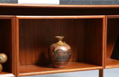  Erik Brouer Erik Brouer Executive Teak Desk w Bookcase for Brouer M belfabrik - 4783592