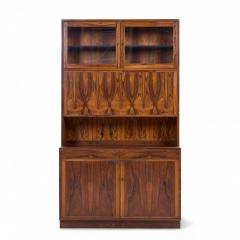  Erik Brouer Erik Brouer for Brouer Furniture Mid Century Danish Rosewood Credenza and Hutch - 4339924