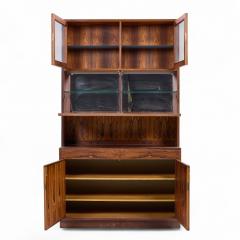  Erik Brouer Erik Brouer for Brouer Furniture Mid Century Danish Rosewood Credenza and Hutch - 4339926
