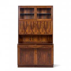  Erik Brouer Erik Brouer for Brouer Furniture Mid Century Danish Rosewood Credenza and Hutch - 4339929