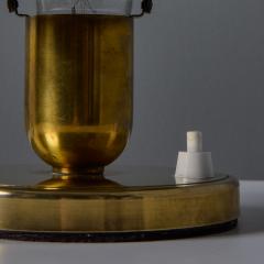  Erik Tidstrand Rare 1940s Metal Table Lamp Attributed to Erik Tidstrand for Nordiska Kompaniet - 4448194