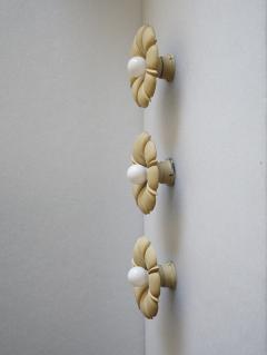  Erik Tidstrand Rare set of 3 flush mount ceiling or wall lights by Erik Tidstrand - 4253391