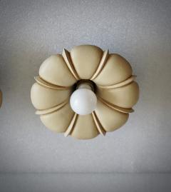  Erik Tidstrand Rare set of 3 flush mount ceiling or wall lights by Erik Tidstrand - 4253395