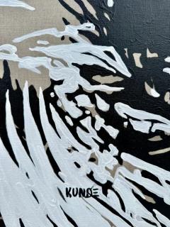  Ernesto Kunde Ernesto Kunde Original Abstract Painting on Linen Brazilian American Artist - 3614092