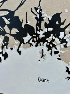  Ernesto Kunde Ernesto Kunde Original Abstract Painting on Linen Brazilian American Artist - 3614138