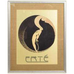 Erté - Art Deco L' Amour Vintage Poster Style of ERTE (Romain de