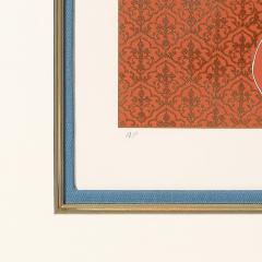  Ert Art Deco Serigraph entitled Curtain signed Ert  - 4163573