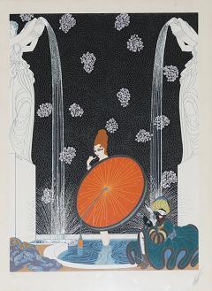  Ert Bath of Marquise by Erte Signed  - 4527050