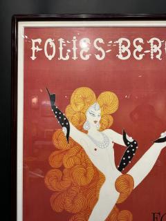  Ert Folies Bergere Framed Poster by ERTE - 3497187