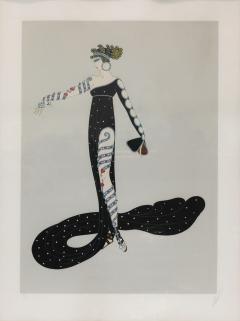  Ert La Merveilleuse Serigraph by Erte Framed  - 4527057