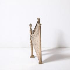  Ert Le Flambeau Art Deco Bronze Candlestick by Ert Edition 273 395 - 4163484