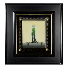  Ert Opera Gouache by Erte Framed Paper 24k Gold Leaf Borders Framed - 4525462