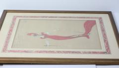  Ert Original Art Deco Framed Gouache for La Tosca by Etr France 1930 - 3913517