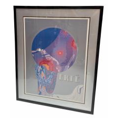  Ert Signed Erte Framed Art Deco Show Poster Natures Vanity - 4530599