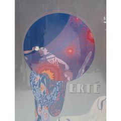  Ert Signed Erte Framed Art Deco Show Poster Natures Vanity - 4530600