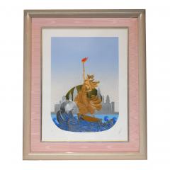  Ert Statue of Liberty Day Night by Erte Signed  - 4404333