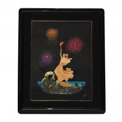  Ert Statue of Liberty Day Night by Erte Signed  - 4404336