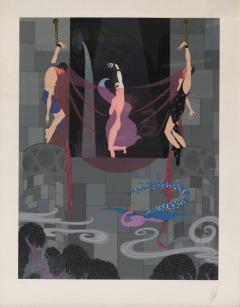  Ert The Chaste Susanna by Erte Signed  - 4527101