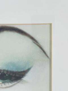  Erwin Blumenfeld Erwin Blumenfeld Doe Eye Oeil De Biche Offset Lithograph - 2873131