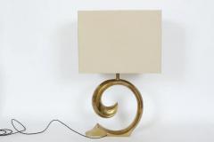  Erwin Lambeth Erwin Lambeth Brass Pierre Cardin Logo Style Table Lamp - 3029707