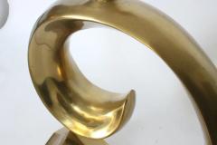  Erwin Lambeth Erwin Lambeth Brass Pierre Cardin Logo Style Table Lamp - 3029730