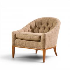 Erwin Lambeth Erwin Lambeth Style Mid Century Walnut Lounge Chairs Pair - 4649936