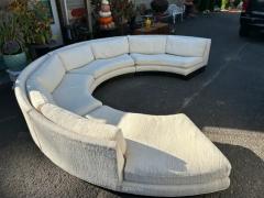  Erwin Lambeth Fabulous 4 Piece Erwin Lambeth Circular Curved Sofa Sectional Mid Century Modern - 3983637