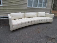  Erwin Lambeth Magnificent Harvey Probber Style Long Low Curved Four Seat Sofa Midcentury - 1488412