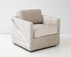 Erwin Lambeth Pair of Rare 1970s Mid Century Modern Club Chairs by Erwin Lambeth  - 3262168