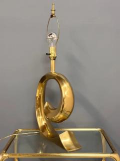  Erwin Lambeth Pierre Cardin Logo Style Brass Table Lamp by Erwin Lambeth - 3511418
