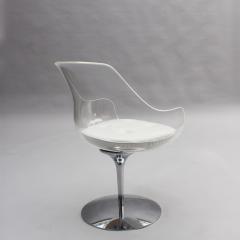  Erwine and Estelle Laverne 11 Fine 1960s Lucite Champagne Chairs by Estelle Erwin Laverne - 4288690
