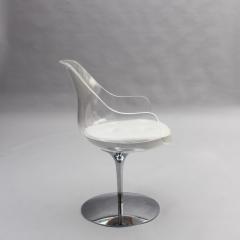  Erwine and Estelle Laverne 11 Fine 1960s Lucite Champagne Chairs by Estelle Erwin Laverne - 4288691