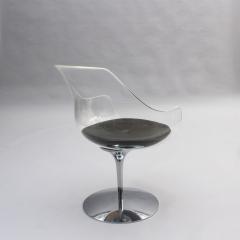  Erwine and Estelle Laverne 11 Fine 1960s Lucite Champagne Chairs by Estelle Erwin Laverne - 4288695