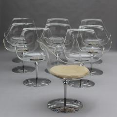  Erwine and Estelle Laverne 20 Fine 1960s Lucite Champagne Chairs by Estelle Erwin Laverne - 4677959
