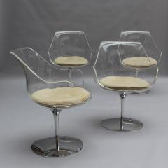  Erwine and Estelle Laverne 20 Fine 1960s Lucite Champagne Chairs by Estelle Erwin Laverne - 4703251