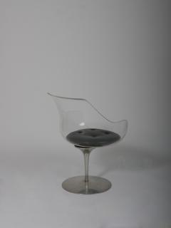  Erwine and Estelle Laverne Champagne chair by Erwine and Estelle Laverne for Formes Nouvelles circa 1962 - 4444538