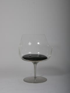  Erwine and Estelle Laverne Champagne chair by Erwine and Estelle Laverne for Formes Nouvelles circa 1962 - 4444540