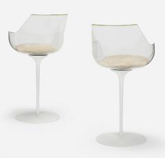  Erwine and Estelle Laverne Pair Erwine Estelle Laverne Champagne Stools - 4816175