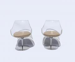  Erwine and Estelle Laverne Pair of Champagne Chairs by Estelle Erwine Laverne - 3325764